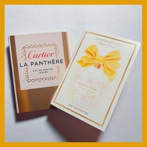 Cartier La Panthere and Love Shack Fancy Secret Crush / Eau De Parfums
